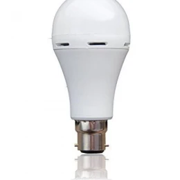 Intelligent 15 Watt Rechargeable LED Light - E27 B22 AC/DC