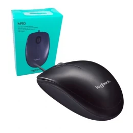 Logitech M90 Optical PC / Mac / Laptop - Black USB Mouse