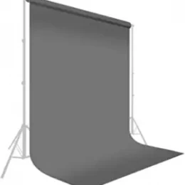 Grey Screen Backdrop Background For Photography (Without stand) - 5.6 x 9 feet