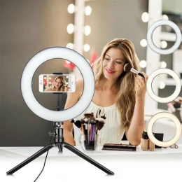 Ring Light Tripod Stand Studio