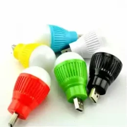 White color Portable USB LED Mini Light