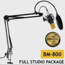 BM800 Condenser Microphone For Studio Recording