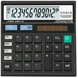 CT-512 Large Display Calculator - Black Color