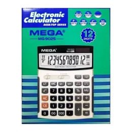 Silver Color Deli Calculator M19810 - 12 Digit