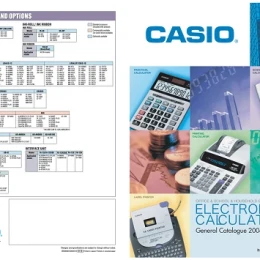 Solar and Battery Powered Mini Calculator - Silver Casio SX-300P-W