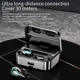 M18 TWS In-Ear Wireless Bluetooth Headset Noise Reduction Stereo Sport Earbud