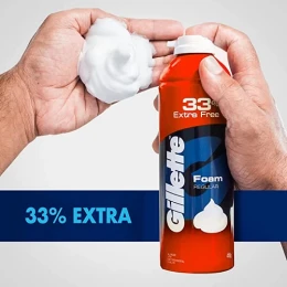 Gillette Shaving Foam Regular 418g