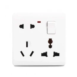 Electric 8 pin wall multi socket