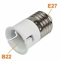 1 psc Bulb Base Socket (E27 To B22) Converter Adapter