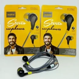 Realme Earphone With Mic Ear Buds 2 with Mobile stand free