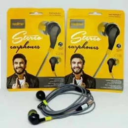 Realme Earphone With Mic Ear Buds 2 with Mobile stand free