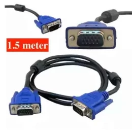 High Quaility Desktop Laptop PC VGA Cable Lcd Led TV Monitor Projector - 1.5m