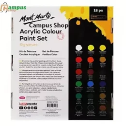 Mont Marte 18 Acrylic Color box 36ml paint Set for Professional Artists