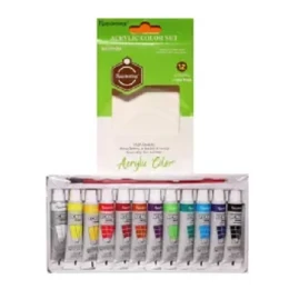 Acrylic Color Set 12ml 12pcs KeepSmiling - No:7112A