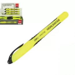 Deli Pen Style Highlighter,Yellow (U35170) 1-5mm - 1 Pcs