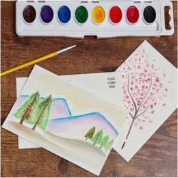 Mini art card (4 x 4 inch) - 10 pcs