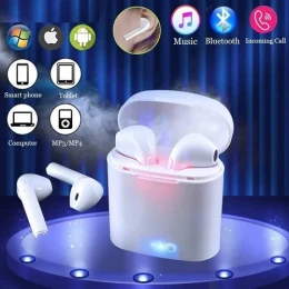 i7s TWS Mini Wireless Bluetooth Earphone Stereo Earbud Headset With Charging Box Mic For iPhone Android All Smart Phone