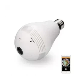 360 Degrees Light Bulb Wireless IP Camera WI-FI Panoramic Lamp FishEye Lens