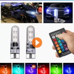 LED Multi Color Parking Light for all Bikes,