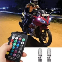 LED Multi Color Parking Light for all Bikes,