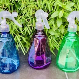 Spray Bottle 500ml with LOCK Switch Nozzle Flower Garden Water Disinfection (PURPLE) by OHG