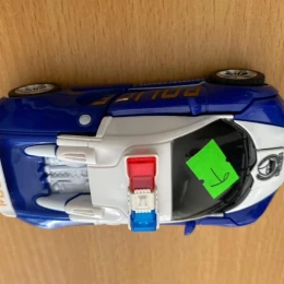 police toy car