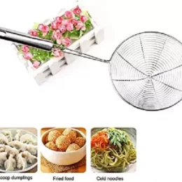 Kitchen Stainless Steel Spider Strainer, Spider Strainer Skimmer 1 Pcs