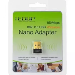 150Mbps USB WiFi - Wireless Nano Adapter - Black and Golden