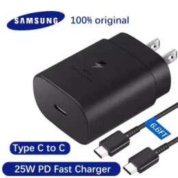 For Samsung 25W PD Fast Charger USB C Wall Charger USB C to USB C Fast Charging Cable for Samsung Galaxy S20/S20 /S20 Ultra/Note10/Note20/plus/S10 5G, 2018 iPad Pro 11/12.9, 2020 iPad Pro 11 /12 9