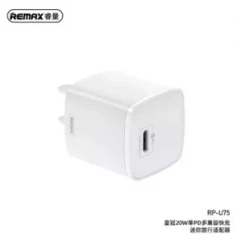 REMAX RP-U75 CROWN MINI 20W SINGLE PD MULTI-COMPATIBLE FAST CHARGER (EU PLUG)