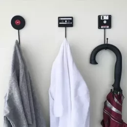 Durable Use Home Pasted Design Hooks Multifunctional Household Hanger