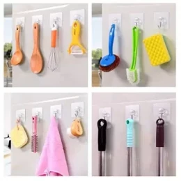 2 pcs Wall Hook Magic Paste Hooks for hanging wall stick hooks