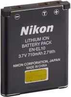 NikonBattery for Nikon Coolpix Digital Cameras Lithium-ion EN-EL10 Lithium-ion