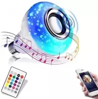 Smart Led Remote Control Bluetooth Speaker Music Bulb