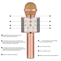 Wireless Bluetooth Karaoke Microphone ws 858