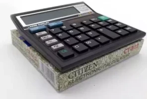 CT-512 Electronic Calculator - Black