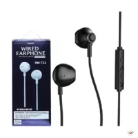 REMAX RM-711 WIRE CONTROLLED EARPLUG TYPE EARPHONE