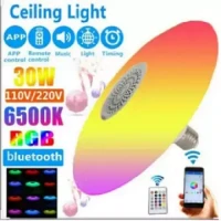 Smart Led Remote Control Bluetooth Speaker Music Bulb RGB bulb