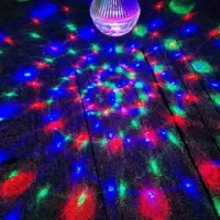 360 Degree Rotating LED Bulb Magic Disco Light for Party or Home