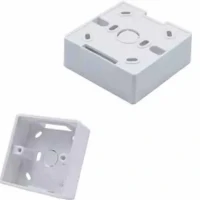 1 Gang PVC Square Edge Surface Box 86mm x 86mm x 30mmx 30mm