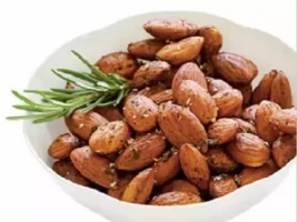 Fried / Roasted / Salted Almonds - বাঁজা কাট বাদাম - 500 gm