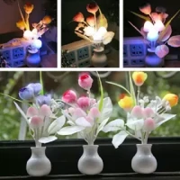 Automatic LED Digital Sensor Mushroom & Flower Lamp Multi-Color, Avatar Led Colour Changing Magic light, Best Gift Item Dream Light