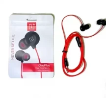 One plus Earphone With Mic Deep Bass