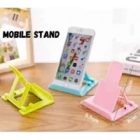 Universal Folding Cell Phone Support Plastic Holder - MultiColour