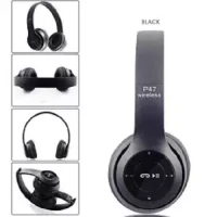 Wireless Bluetooth Headphone P47 Stereo Earphone with SD Card Slot