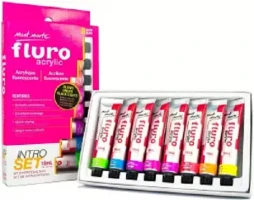 Mont Marte Acrylic Paint Set - Fluorescent