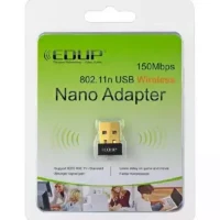 150Mbps USB WiFi - Wireless Nano Adapter - Black and Golden