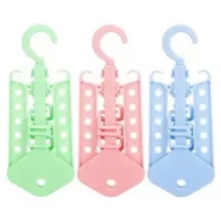 1 Pcs Home Multi-Function Eleven Hole Double Hook Magic Hook