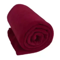 Microfiber Polyester Winter Blanket - Maroon