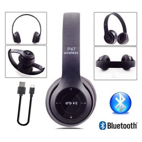 Bluetooth Headphone P47 with SD Card Slot